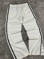 Nike Trackpant Vintage 2000s "White/Black" (S)