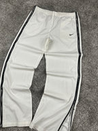 Nike Trackpant Vintage 2000s "White/Black" (S)