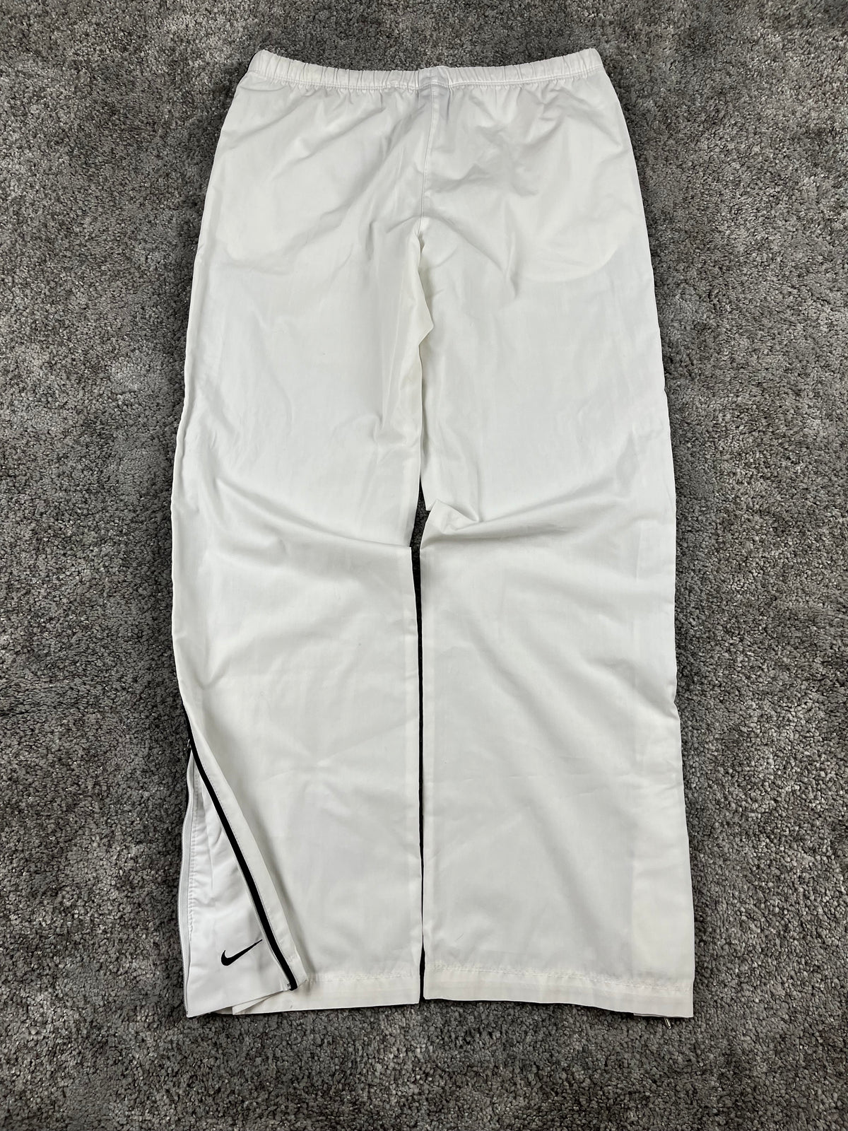 Nike Trackpant Vintage 2000s "White/Black" (S)