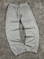 Pantalon de survêtement Nike vintage années 2000 "Gris/Blanc" (M)