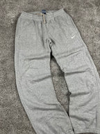 Pantalon de survêtement Nike vintage années 2000 "Gris/Blanc" (M)