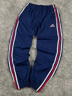 Pantalon de survêtement Adidas vintage années 2000 "Bleu marine/Rouge/Blanc" (M)