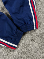 Pantalon de survêtement Adidas vintage années 2000 "Bleu marine/Rouge/Blanc" (M)