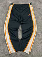Pantalón deportivo Adidas Basketball vintage años 2000 "Gris/Blanco/Naranja" (M/L)