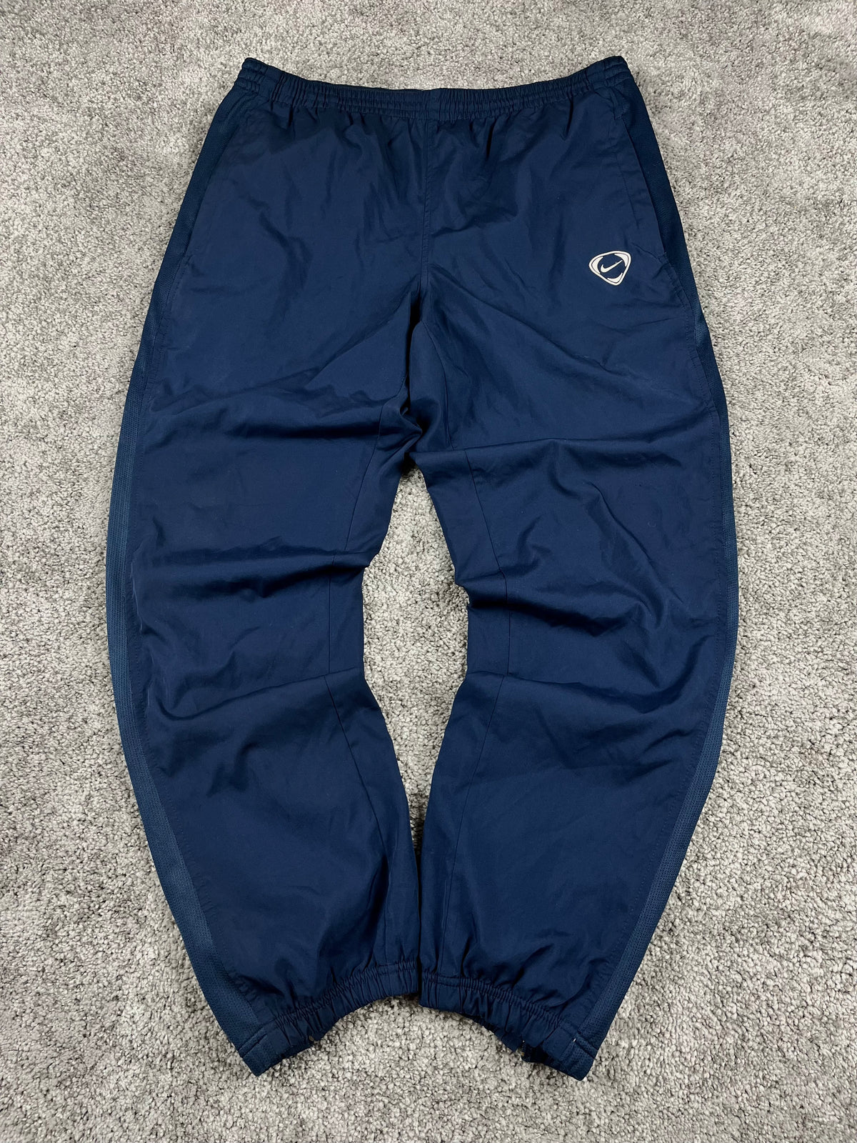 Pantalón de chándal Nike Vintage años 2000 "Azul marino/Blanco" (XL)