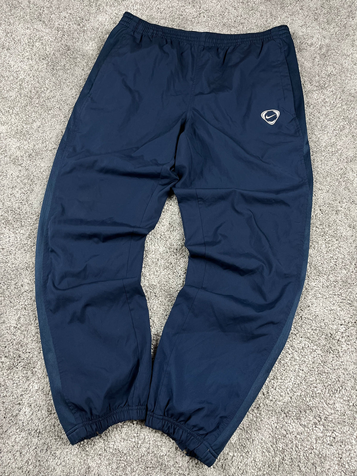 Pantalón de chándal Nike Vintage años 2000 "Azul marino/Blanco" (XL)