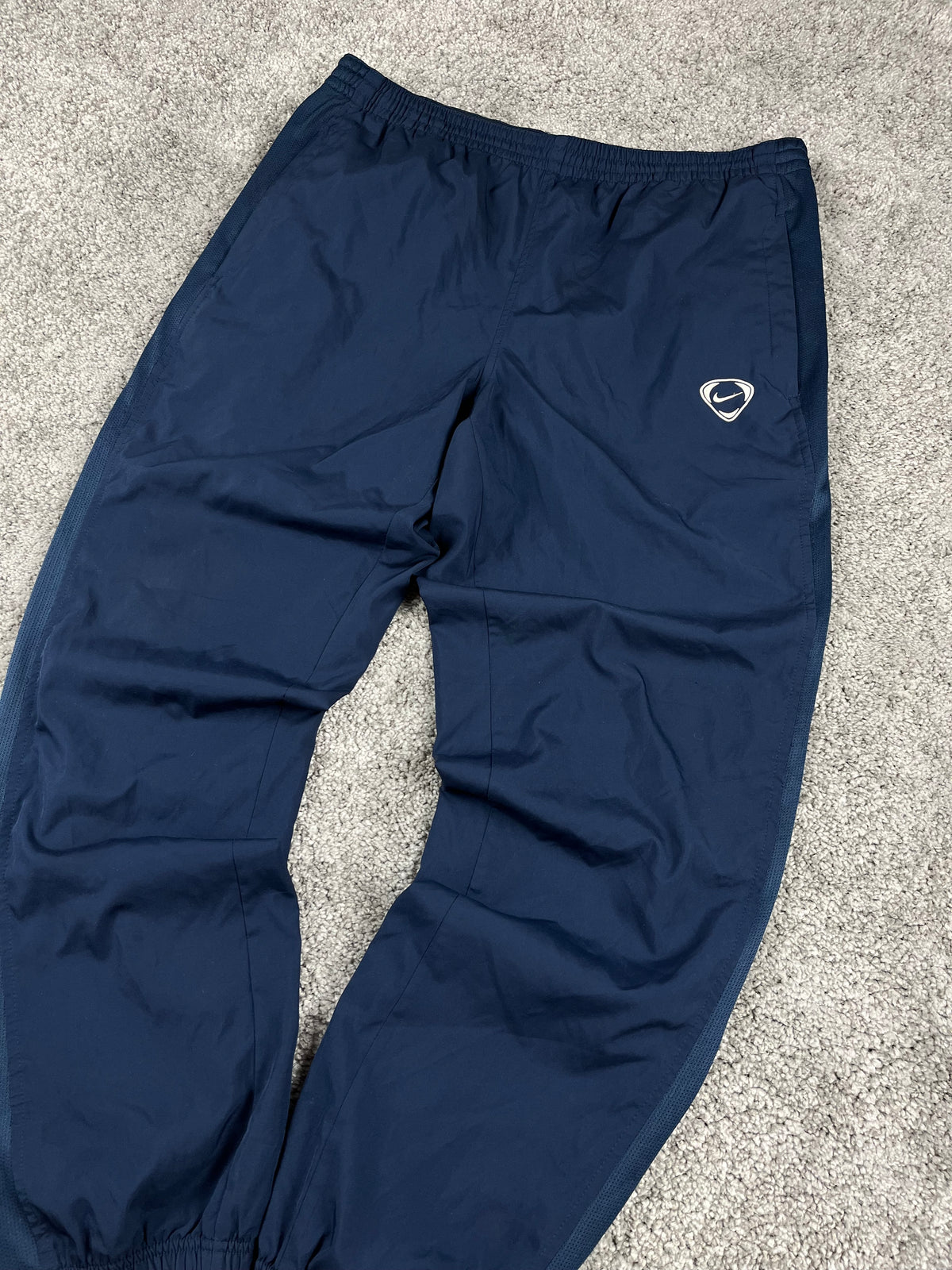 Pantalón de chándal Nike Vintage años 2000 "Azul marino/Blanco" (XL)