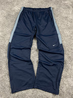 Pantalón de chándal Nike vintage años 2000 "Azul marino/Gris" (XL)