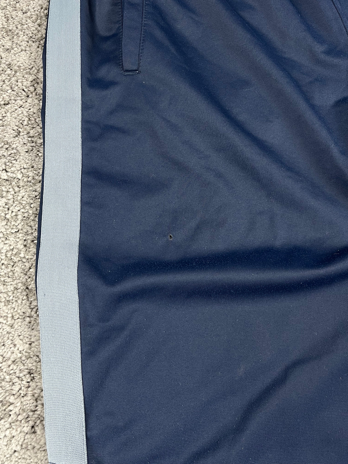 Pantalón de chándal Nike vintage años 2000 "Azul marino/Gris" (XL)