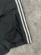 Pantalón de chándal Adidas 3 Stripes Vintage años 2000 "Negro/Blanco" (XL)