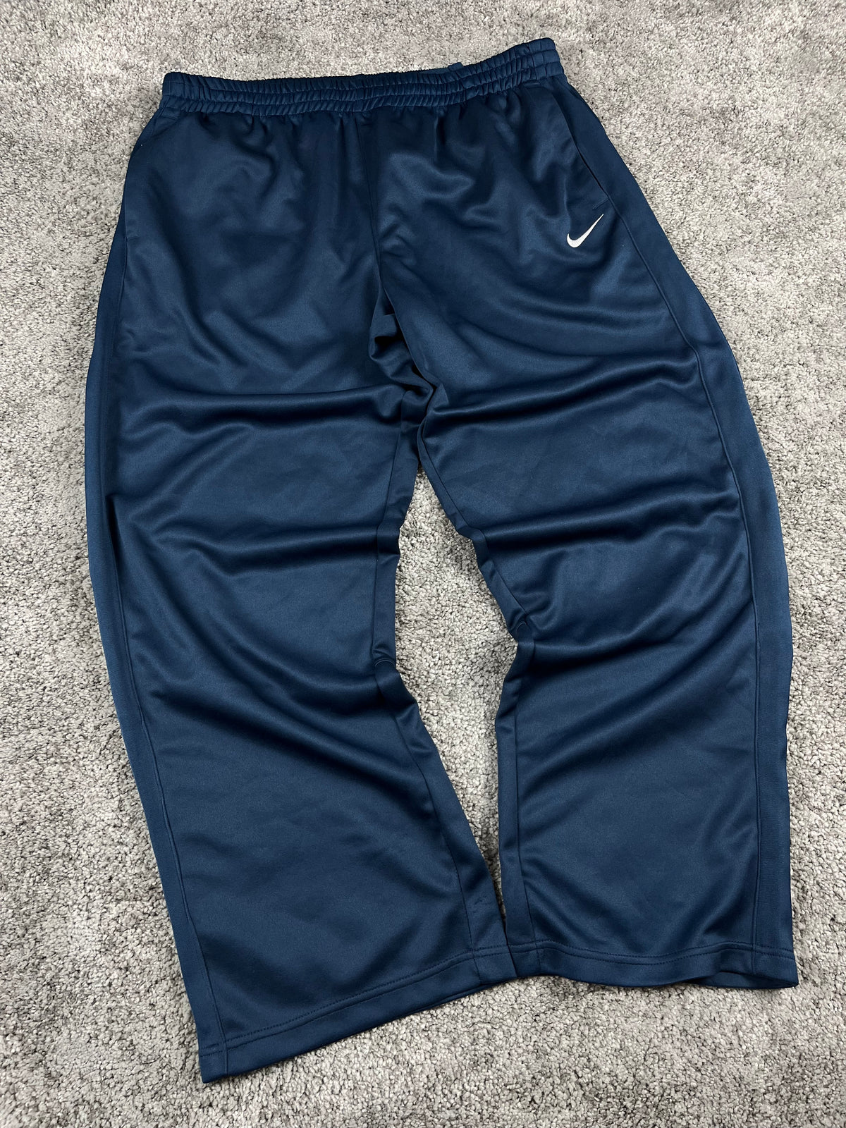 Pantalón de chándal Nike Vintage años 2000 "Azul marino/Blanco" (XL)