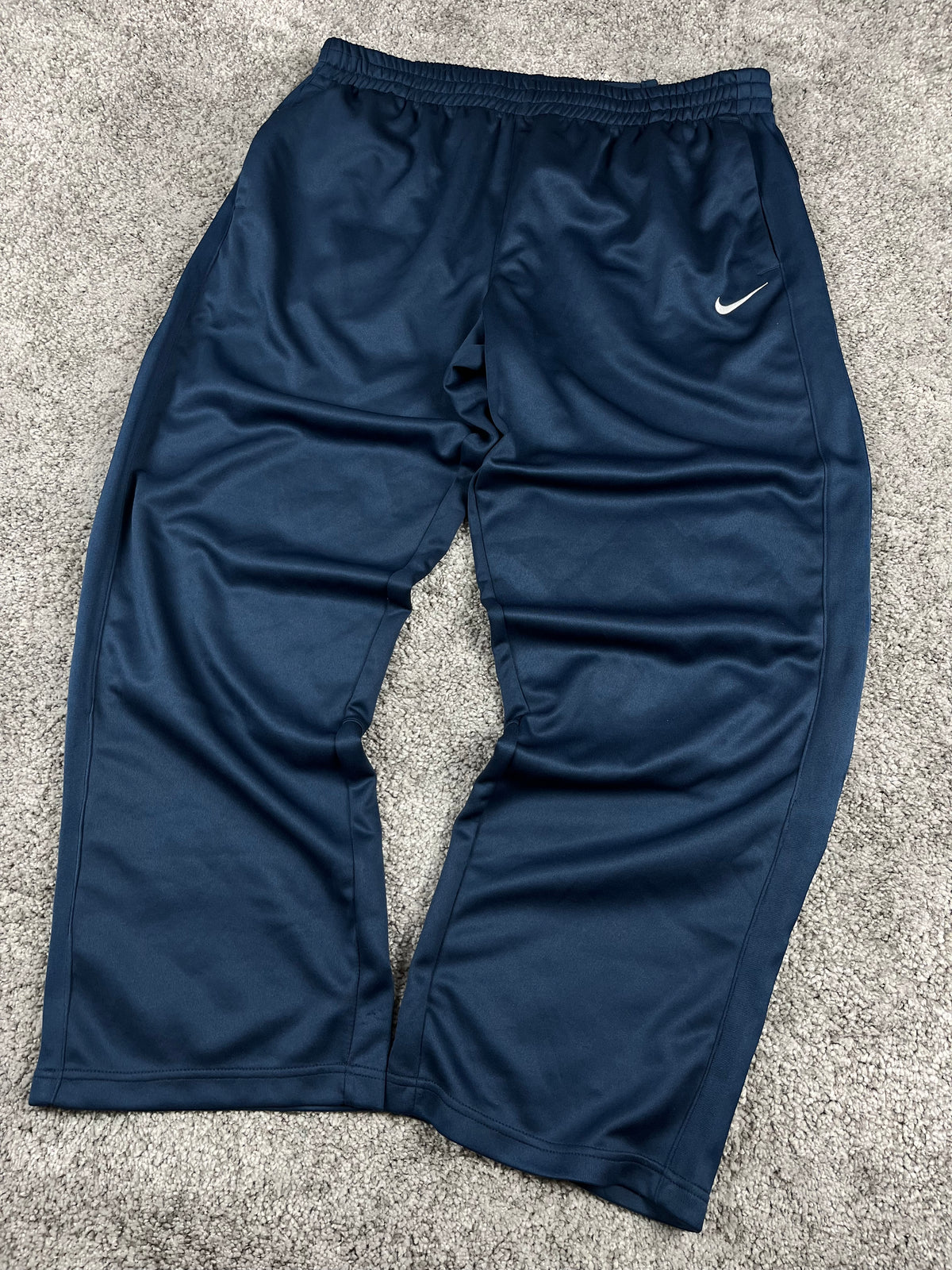 Pantalón de chándal Nike Vintage años 2000 "Azul marino/Blanco" (XL)