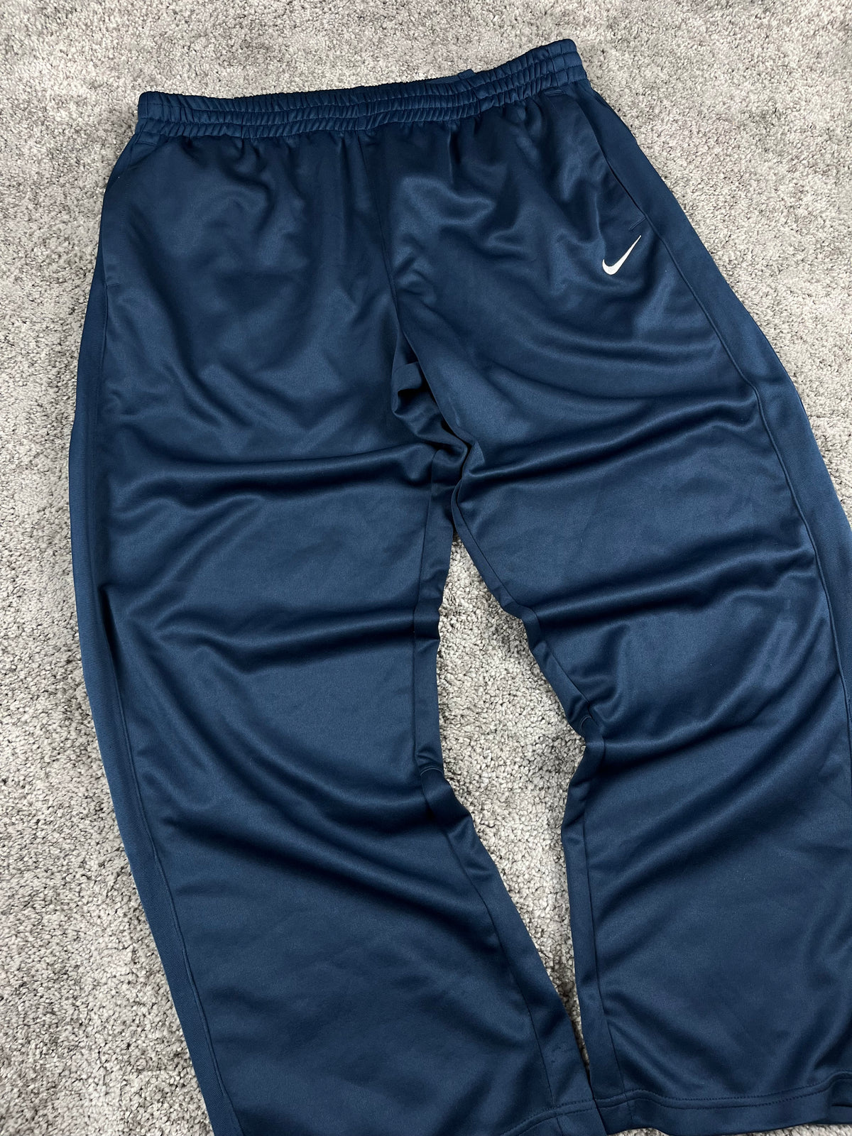 Pantalón de chándal Nike Vintage años 2000 "Azul marino/Blanco" (XL)