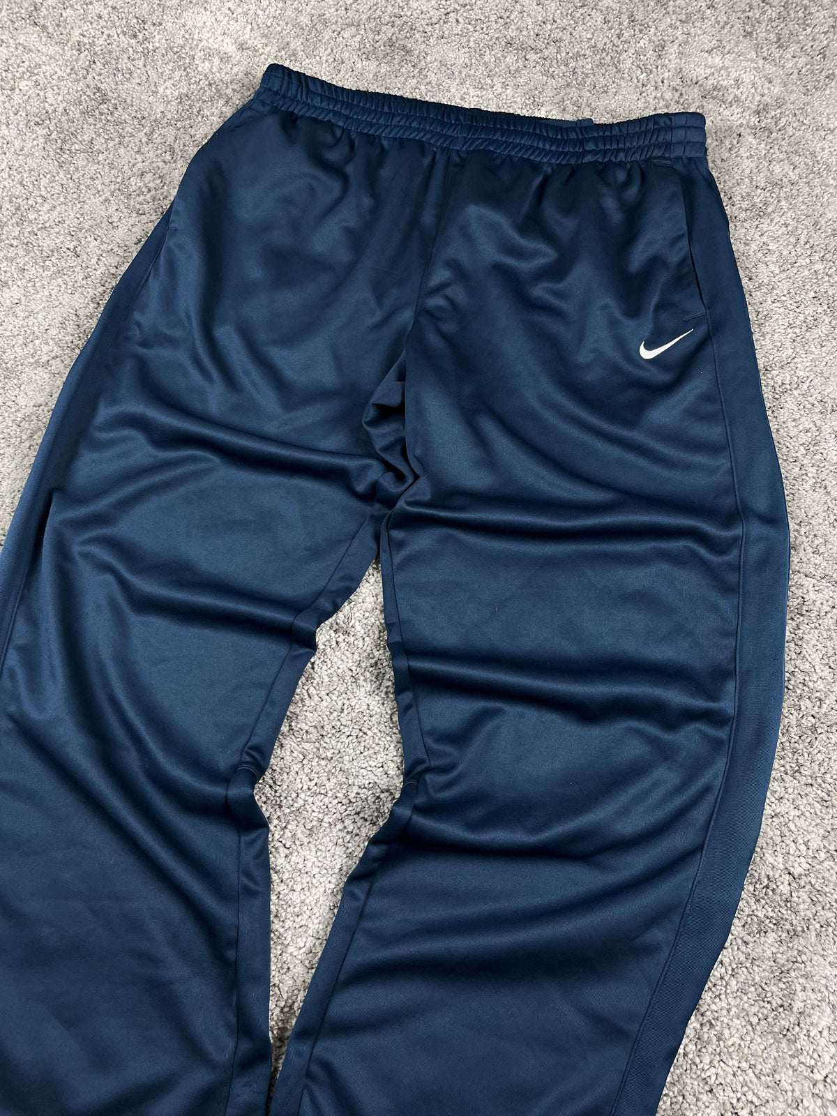 Pantalón de chándal Nike Vintage años 2000 "Azul marino/Blanco" (XL)