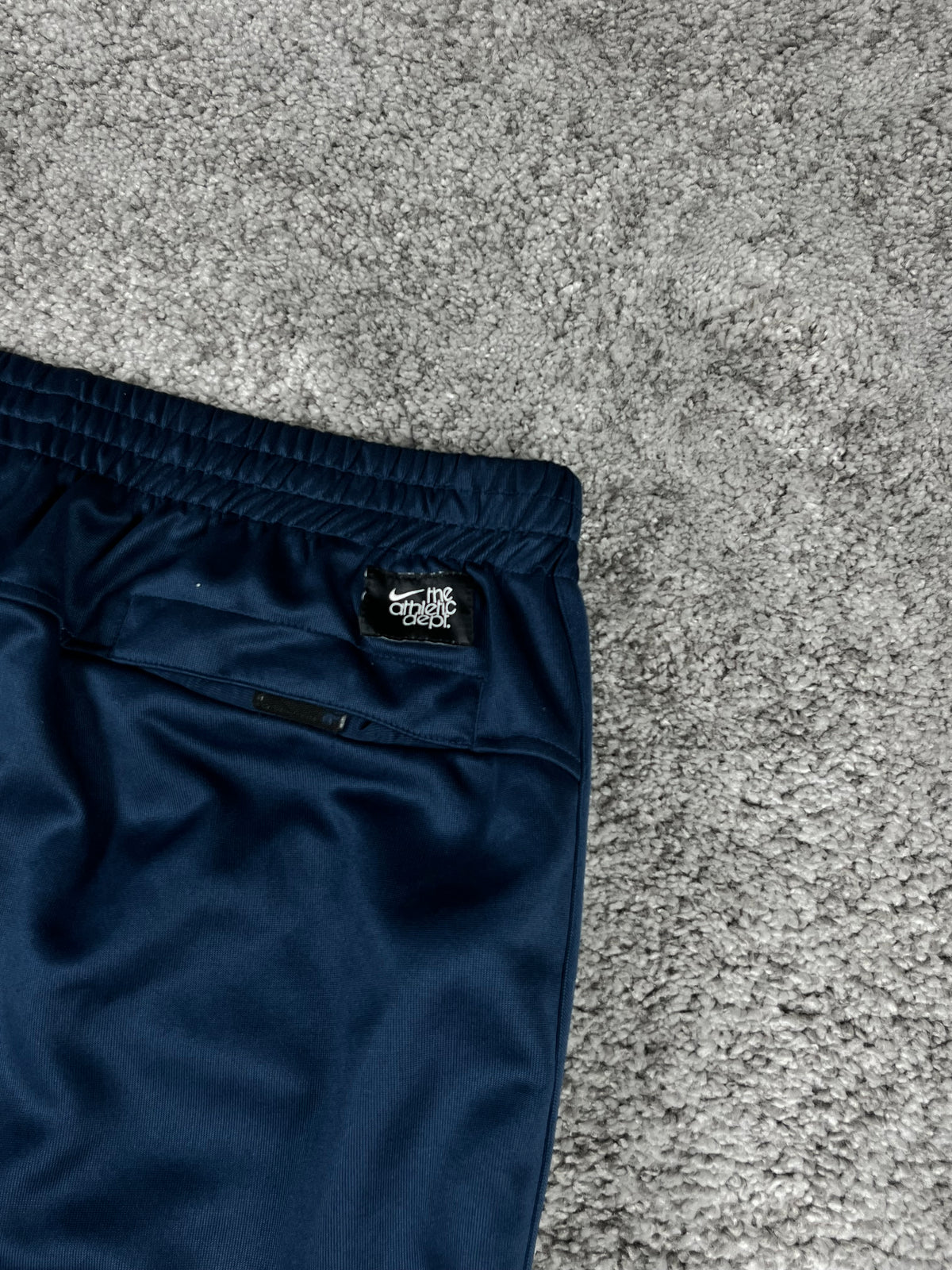 Pantalón de chándal Nike Vintage años 2000 "Azul marino/Blanco" (XL)