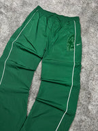 Pantalon de jogging Nike vintage des années 2000 "Vert/Blanc" (L)