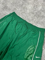 Pantalon de jogging Nike vintage des années 2000 "Vert/Blanc" (L)