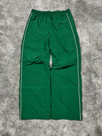 Pantalon de jogging Nike vintage des années 2000 "Vert/Blanc" (L)