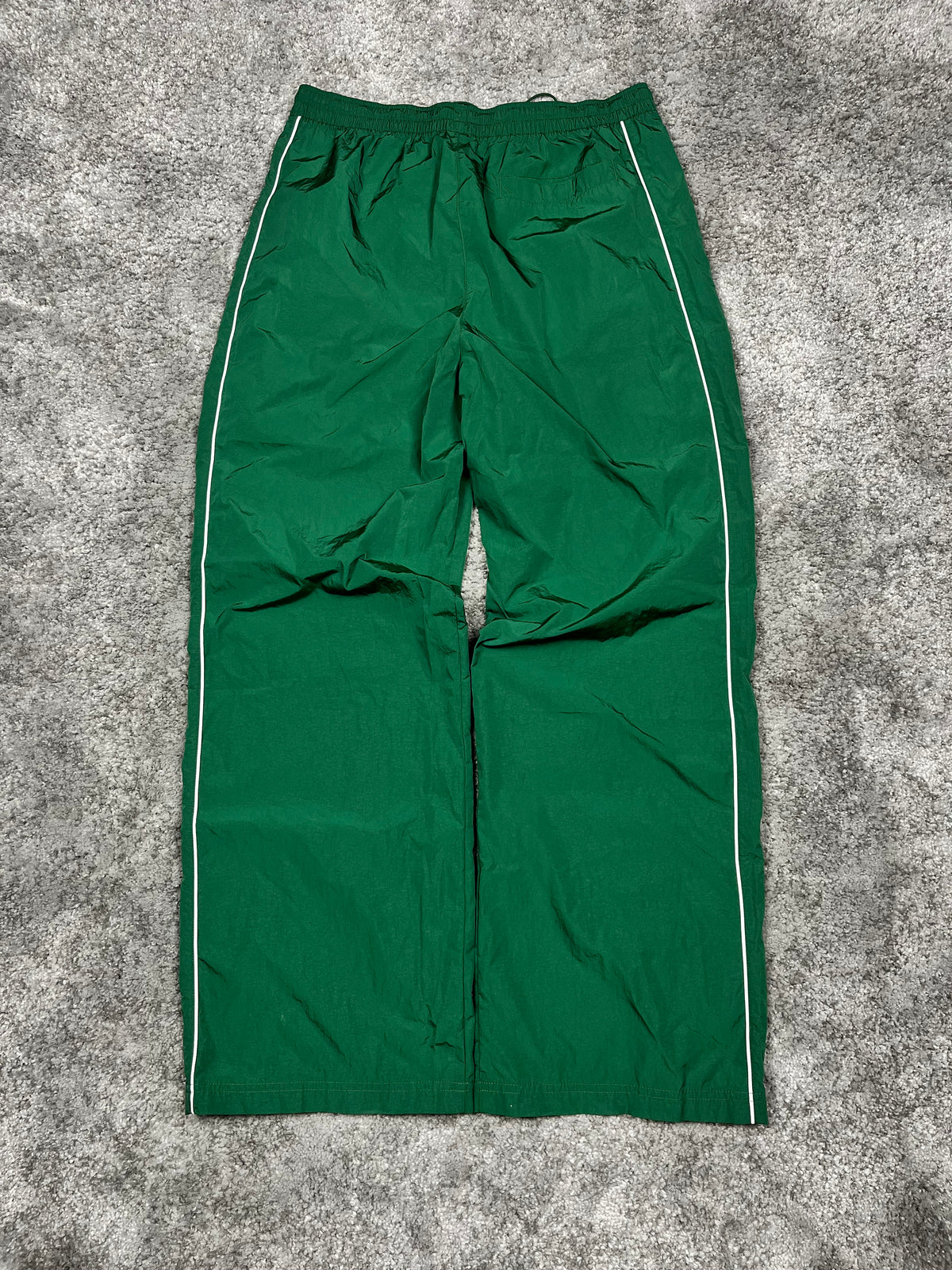 Pantalon de jogging Nike vintage des années 2000 "Vert/Blanc" (L)
