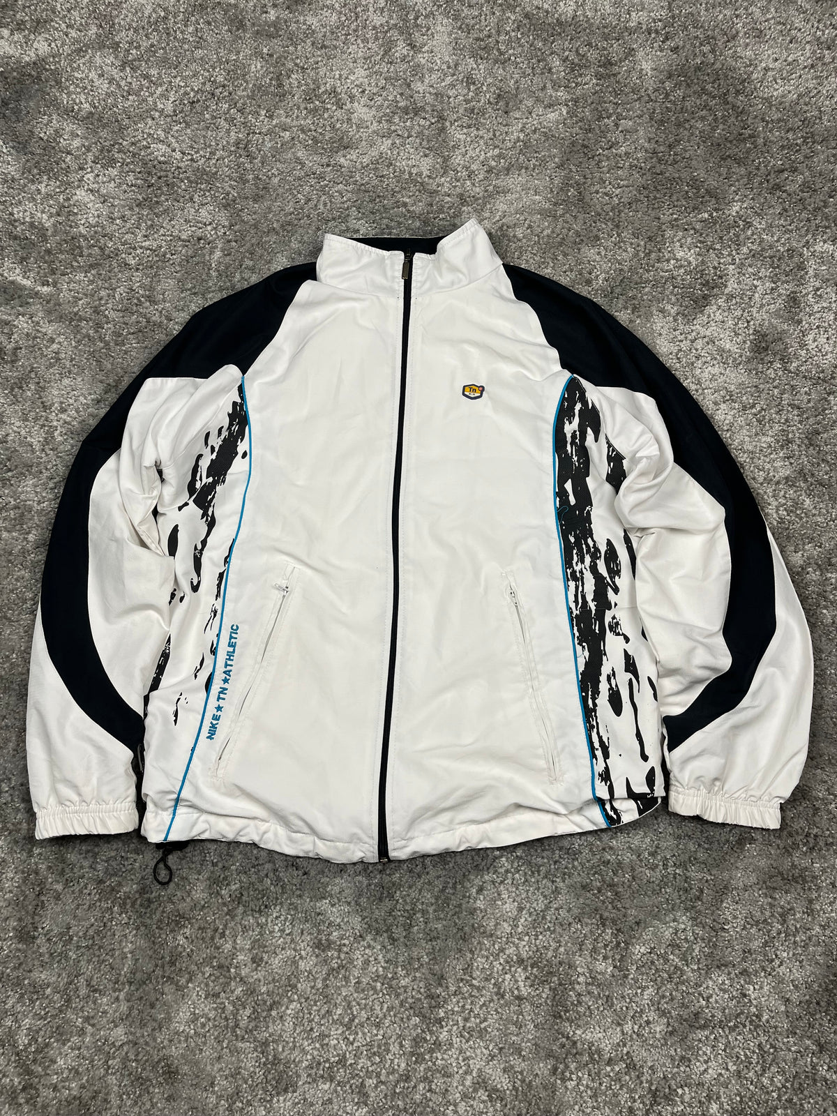 Nike TN TrackJacket Vintage 2000s "White/Black" (L)