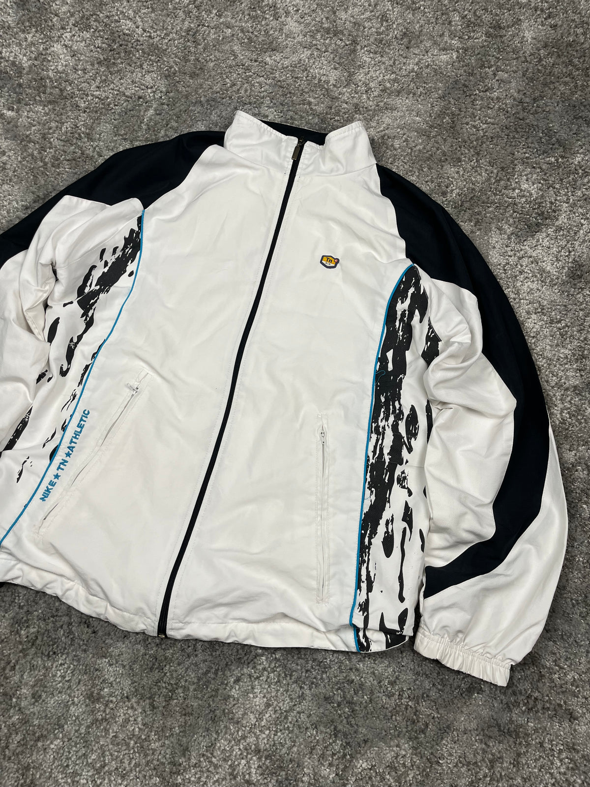 Nike TN TrackJacket Vintage 2000s "White/Black" (L)