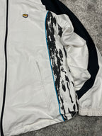 Veste de survêtement Nike TN vintage des années 2000 "Blanc/Noir" (L)