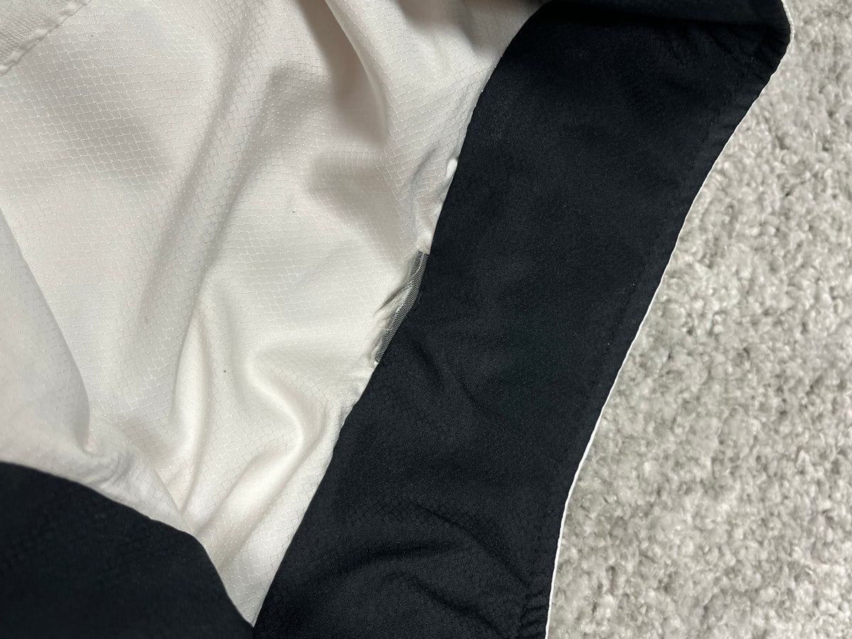 Veste de survêtement Nike TN vintage des années 2000 "Blanc/Noir" (L)