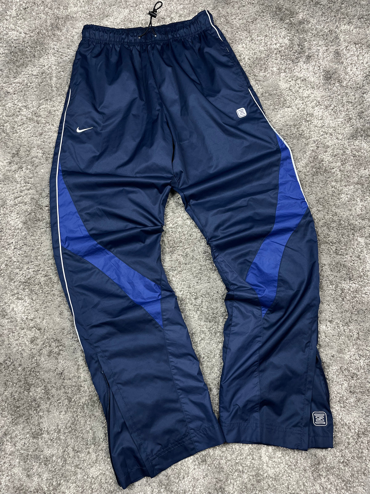 Pantalón de chándal Nike Shox vintage años 2000 "Azul marino/Azul" (S)