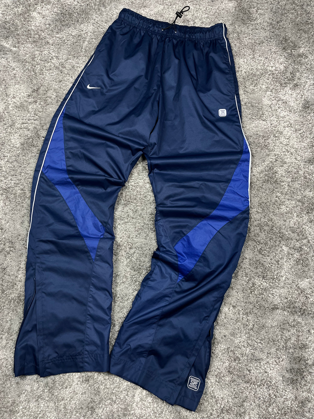 Pantalón de chándal Nike Shox vintage años 2000 "Azul marino/Azul" (S)