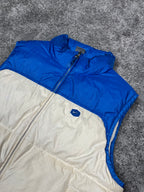 Nike Puffer Vest Rare Vintage 2000s "White/Blue" (M)