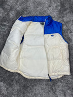 Nike Puffer Vest Rare Vintage 2000s "White/Blue" (M)
