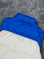 Nike Puffer Vest Rare Vintage 2000s "White/Blue" (M)