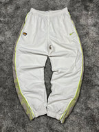 Pantalon de survêtement Nike TN vintage des années 2000 "Blanc/Vert" (S)