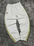 Pantalon de survêtement Nike TN vintage des années 2000 "Blanc/Vert" (S)