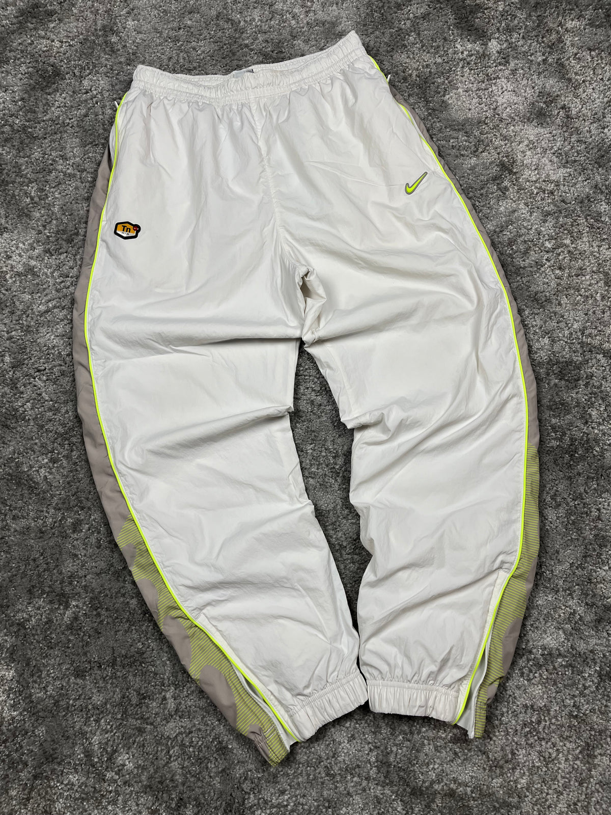 Nike TN Trackpant Vintage 2000s "White/Green" (S)