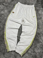 Pantalon de survêtement Nike TN vintage des années 2000 "Blanc/Vert" (S)