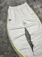 Pantalon de survêtement Nike TN vintage des années 2000 "Blanc/Vert" (S)
