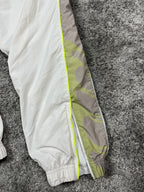 Pantalon de survêtement Nike TN vintage des années 2000 "Blanc/Vert" (S)