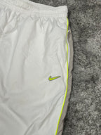 Pantalon de survêtement Nike TN vintage des années 2000 "Blanc/Vert" (S)