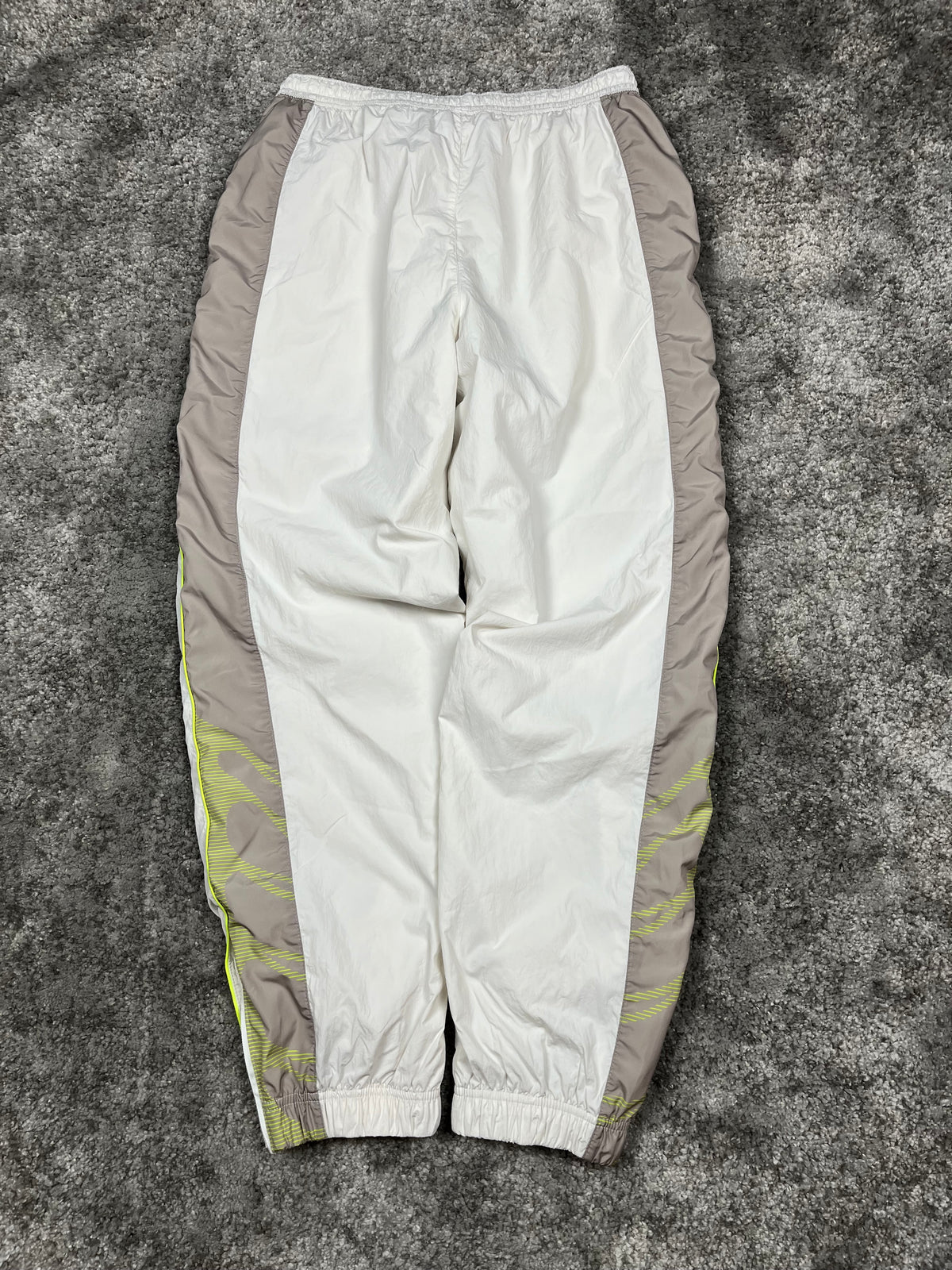 Pantalon de survêtement Nike TN vintage des années 2000 "Blanc/Vert" (S)