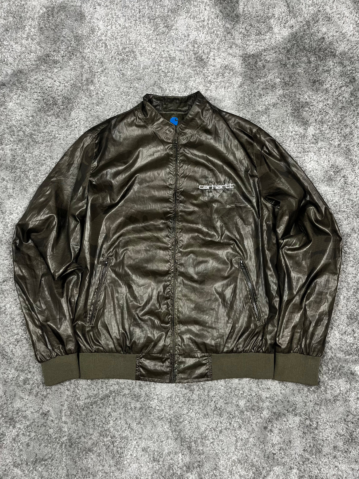 Carhartt TrackJacket Vintage 2000s "Brown Cammo" (S)