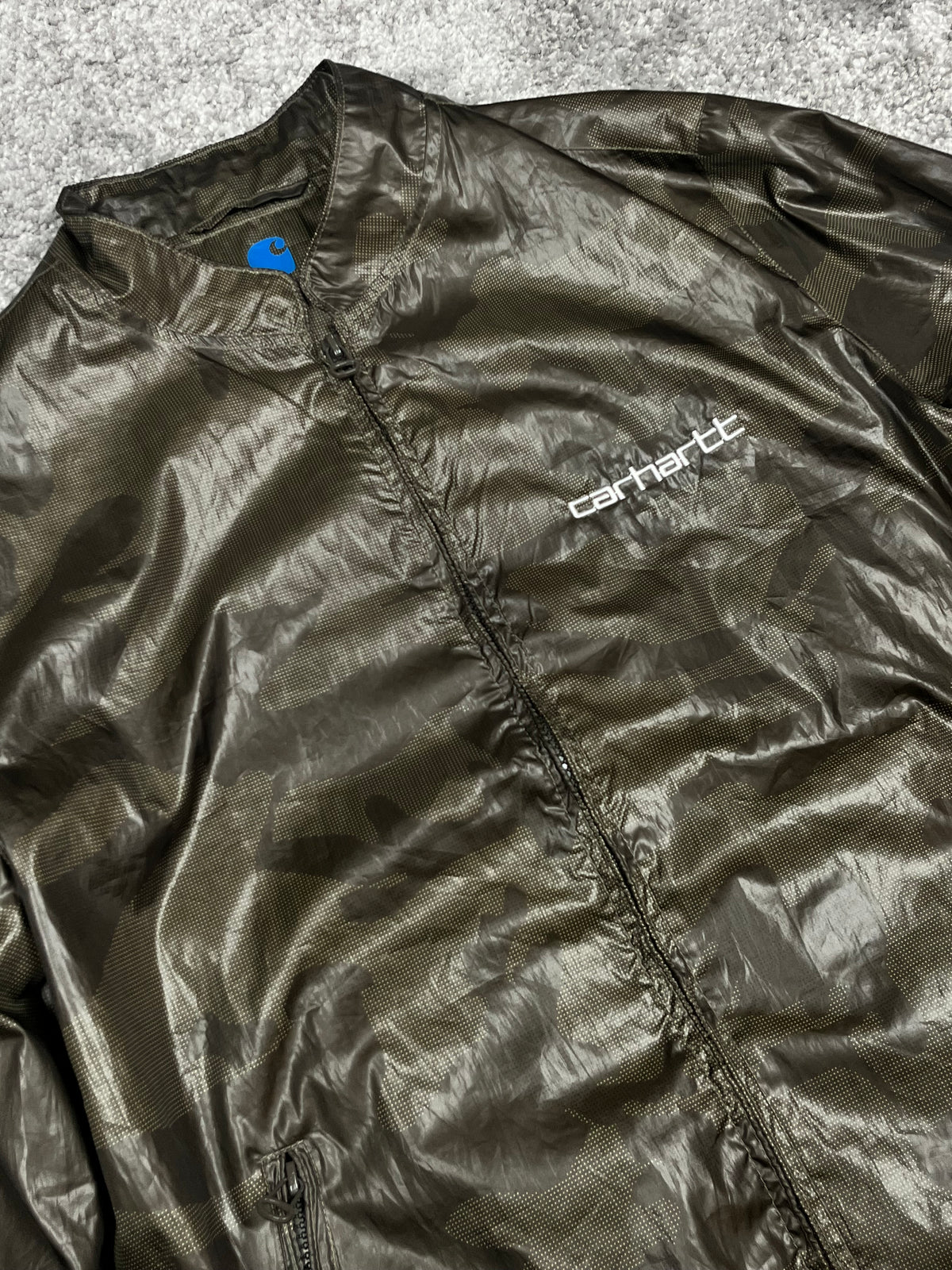 Carhartt TrackJacket Vintage 2000s "Brown Cammo" (S)