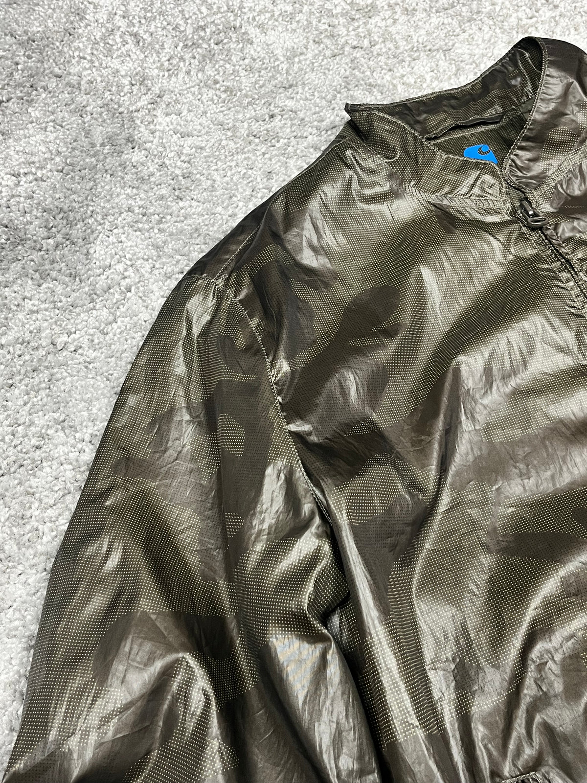 Carhartt TrackJacket Vintage 2000s "Brown Cammo" (S)