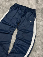 Pantalón deportivo Nike vintage años 2000 "Azul marino/Blanco" (XL)