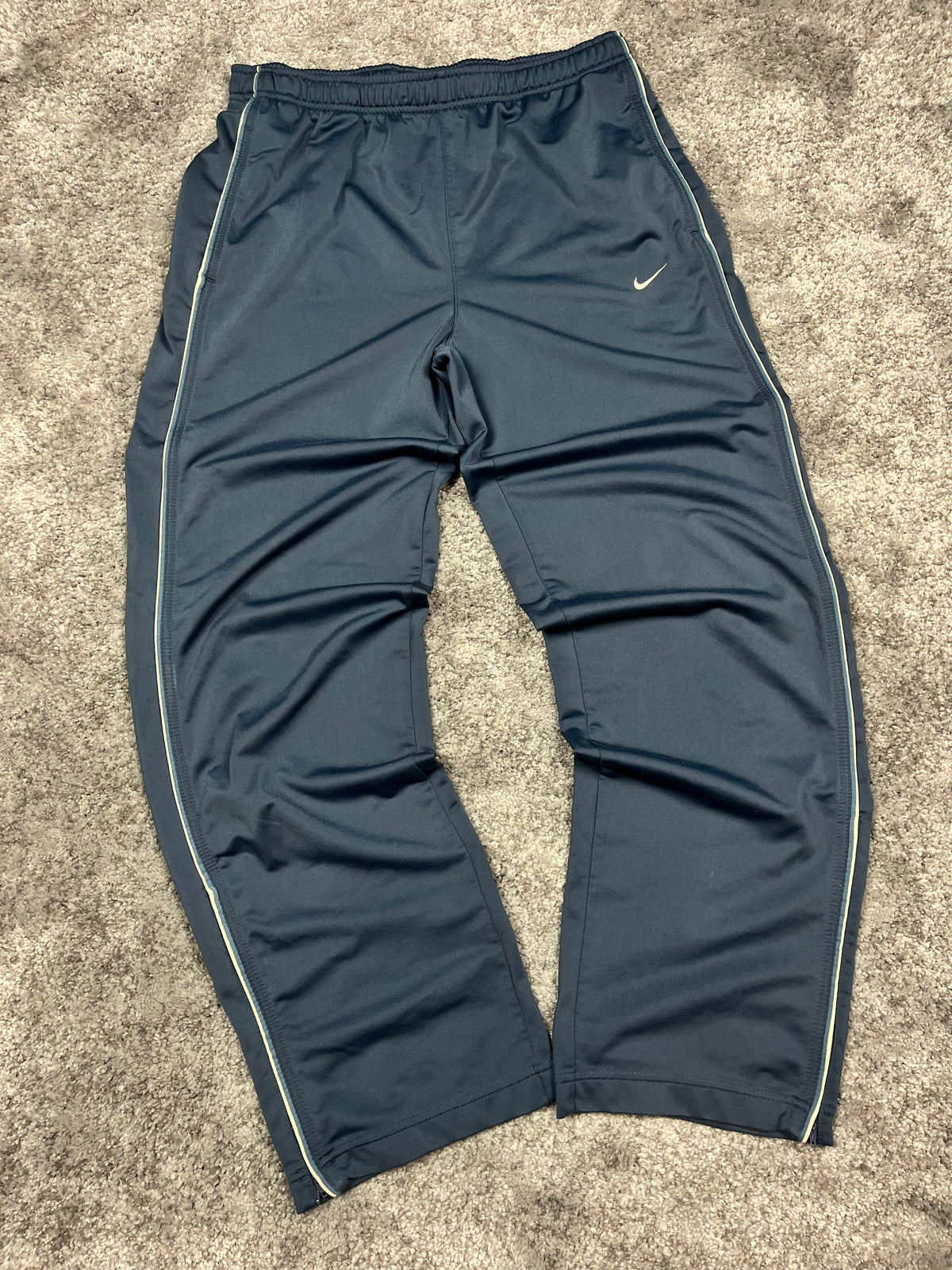 Pantalón de chándal Nike vintage años 2000 "Azul/Blanco" (L)