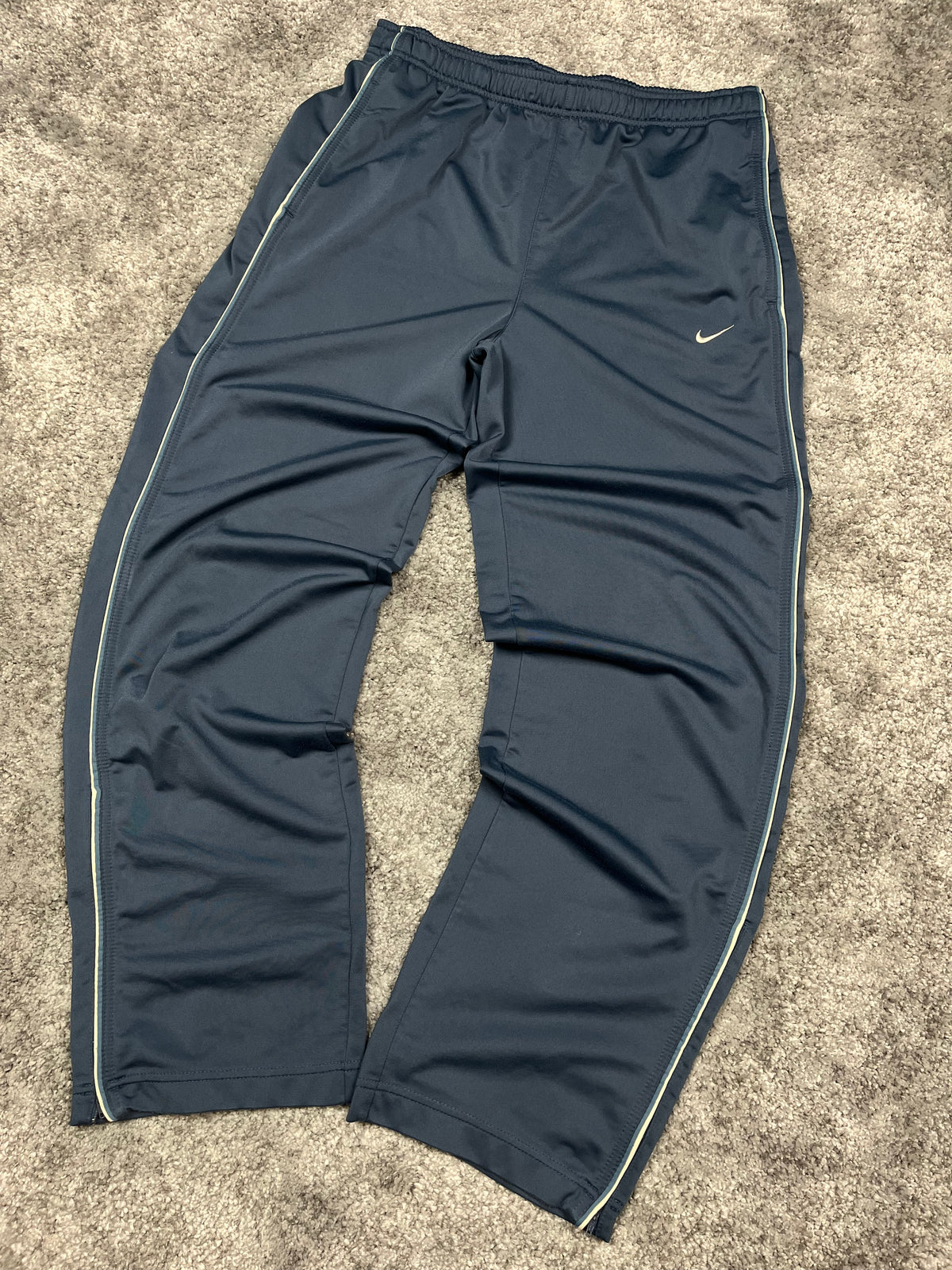 Pantalón de chándal Nike vintage años 2000 "Azul/Blanco" (L)