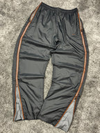 Nike Trackpant Rare Vintage 2000s "Gray/Orange" (M)