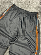 Nike Trackpant Rare Vintage 2000s "Gray/Orange" (M)