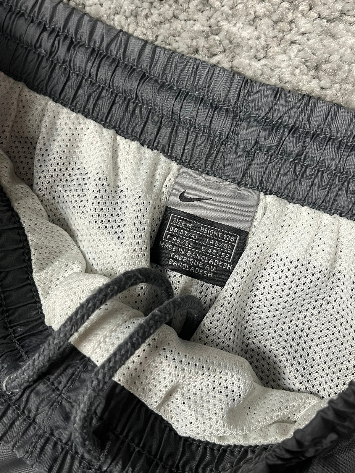 Nike Trackpant Rare Vintage 2000s "Gray/Orange" (M)