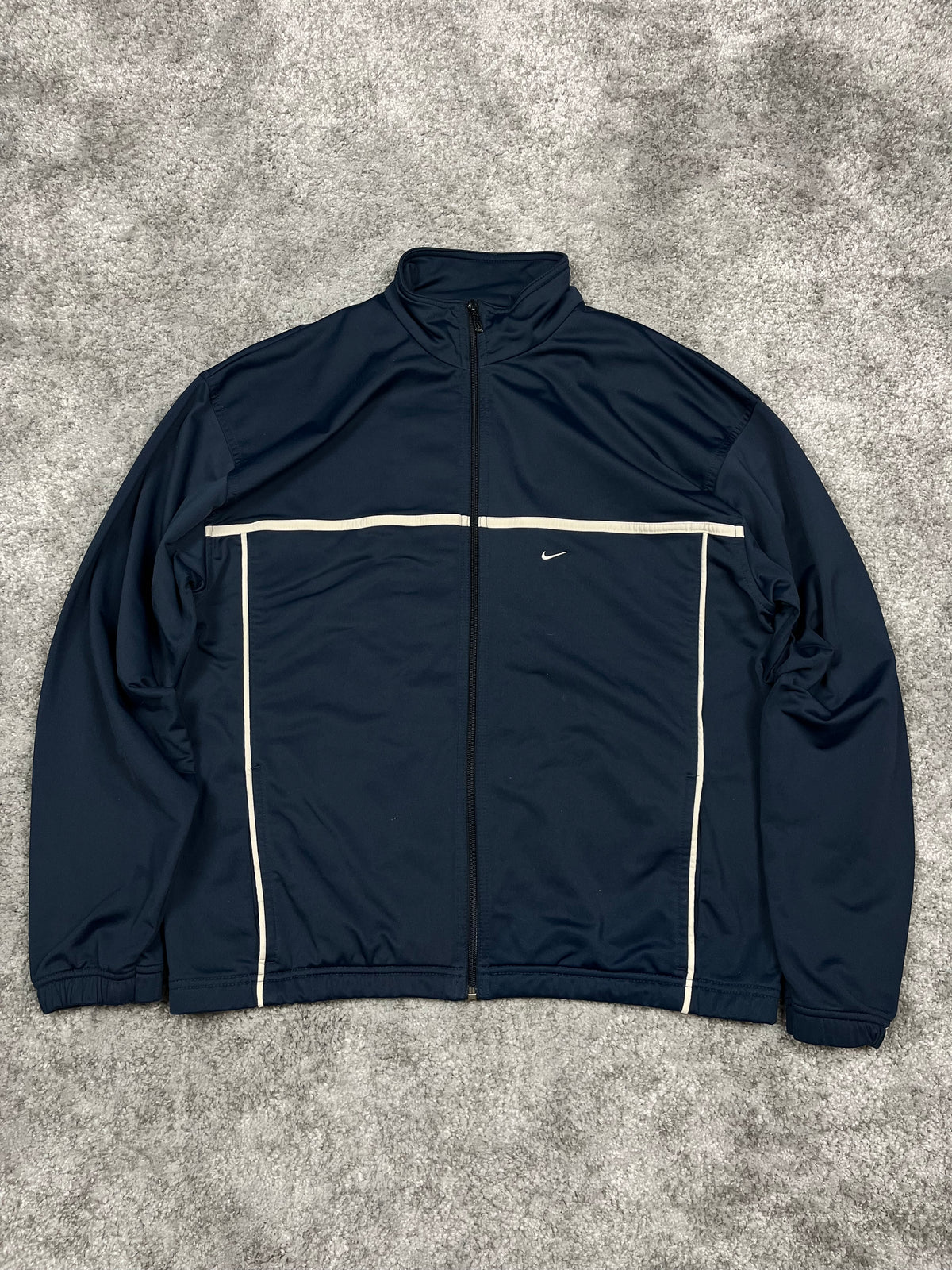 Survêtement Nike Vintage années 2000 "Bleu marine/Blanc" (XL)